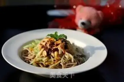 Make Chicken-cracker noodles step 8