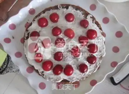 Make Black forest cake step 11