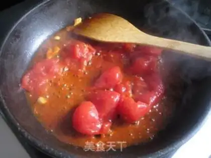 Make Crab white sauce Coke step 9