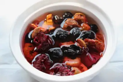 Make Sour plum soup step 1