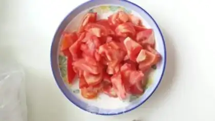 Make Tomato cod soup step 0