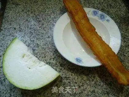 Make The oil-coated melon soup step 0