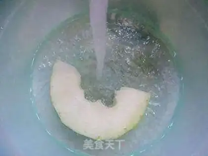 Make The oil-coated melon soup step 1