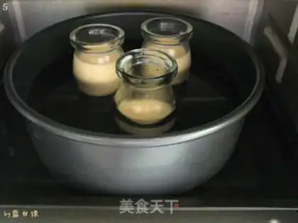 Make Old egg cream pudding step 4