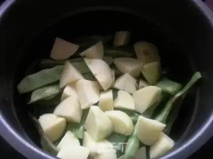 Make ♪ Soybeans and potatoes ♪ step 14
