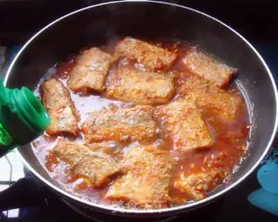 Make Red-fried fish step 11