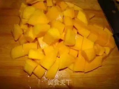 Make Mango soft ice cream step 2