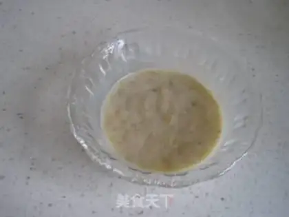Make Banana chocolate cake step 1