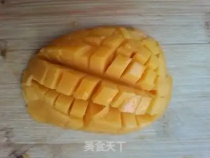 Make Mango ice step 0
