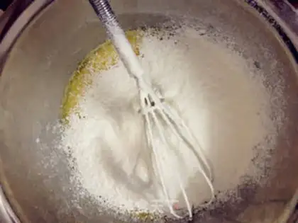 Make Rainbow cake step 2