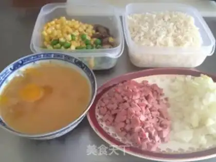 Make Egg buns, Korean sauce step 0