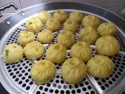 Make Gold casserole bun step 13