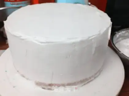 Make Rainbow cake step 15