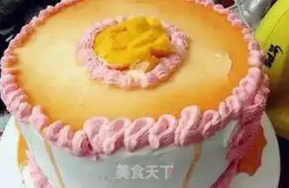 Make Rainbow cake step 17