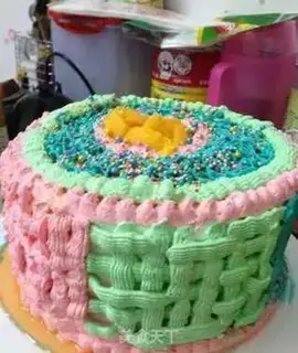 Make Rainbow cake step 18