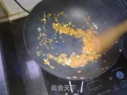 Make Egg fried rice step 3
