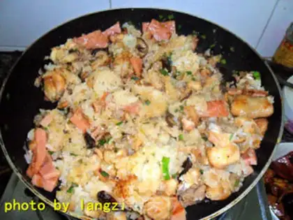 Make The rice step 9