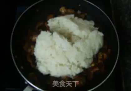 Make Haffy rice chicken step 14
