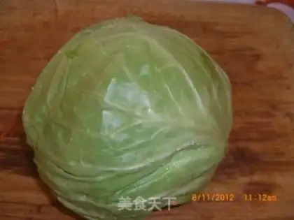 Make Clear the cabbage step 0