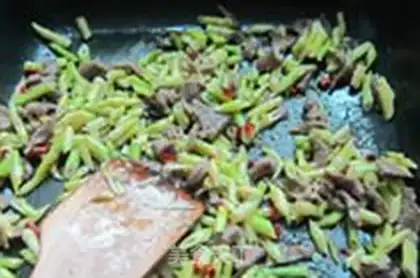 Make Spring fried meat step 9