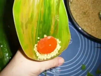 Make Curry-like egg yolk step 5