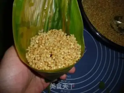 Make Curry-like egg yolk step 6