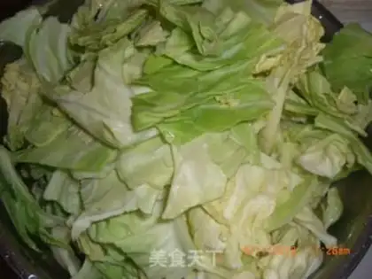 Make Clear the cabbage step 3
