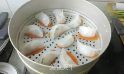 Make Crystal shrimp dumplings step 17