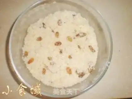 Make raisin marfin cake step 4
