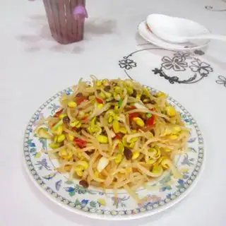 Make Soy sauce sprouts step 6