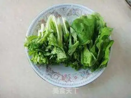 Make Scrambled cabbage step 1
