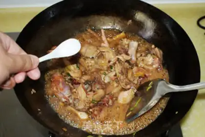 Make Potato chicken step 6