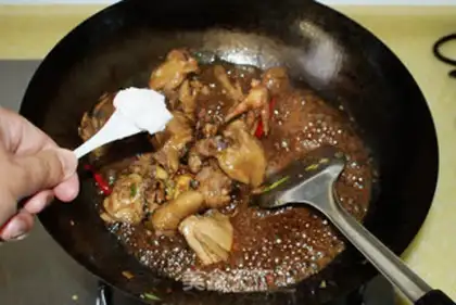 Make Potato chicken step 8