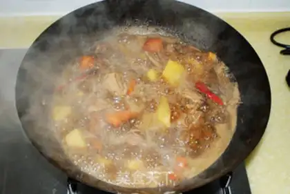 Make Potato chicken step 13