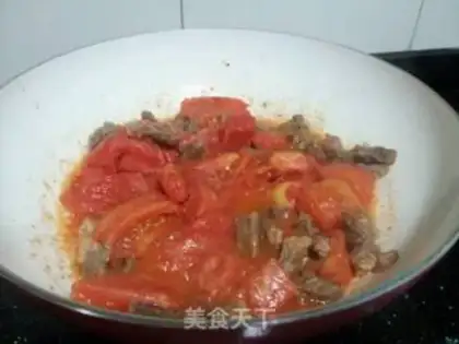 Make Tomato beef soup step 4