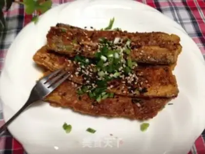 Make Fried Ribbon Fish step 5