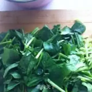Make Spinach ham rolls step 0