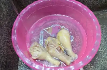 Make Chicken rolls step 1