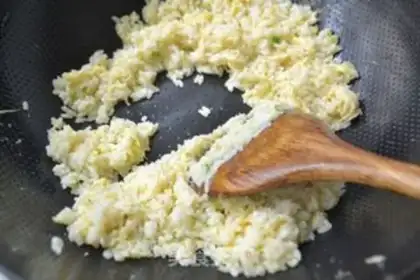 Make Egg fried rice step 9
