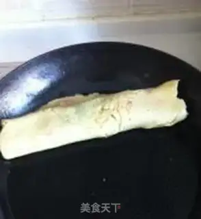 Make Spinach ham rolls step 10