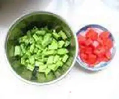 Make Cheese juice and beans step 1