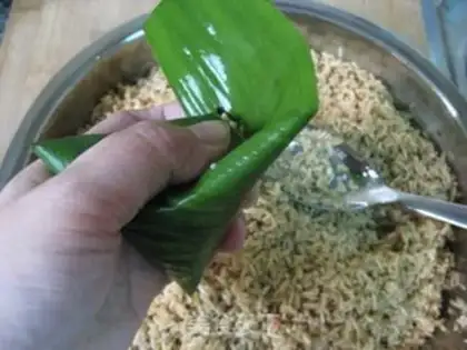 Make Fresh meat triangle step 9