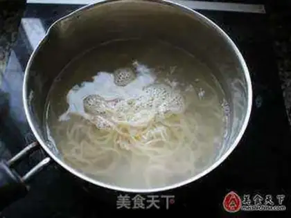 Make Soy noodles step 2