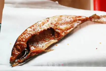 Make A roasted mackerel step 3