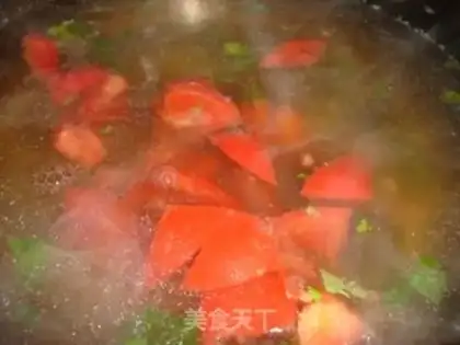 Make Five-colour beef noodles step 5