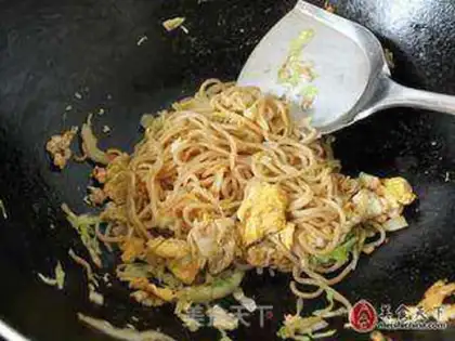 Make Soy noodles step 7