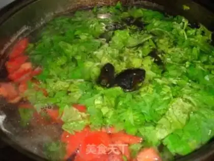 Make Five-colour beef noodles step 6