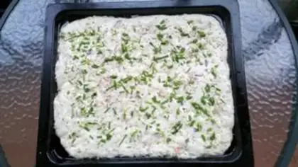 Make French country pie step 1