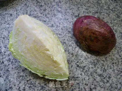 Make Onions and cabbage step 0