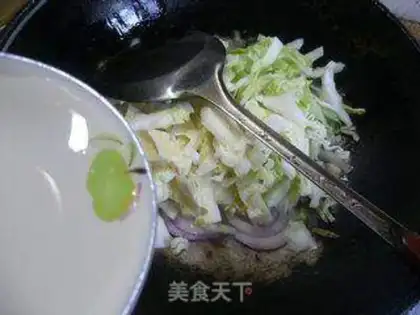 Make Onions and cabbage step 6
